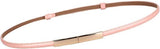 Jurkriem roze - Riem voor jurk - Tailleriem - Luxe Tailleriem - Ceintuur - Goud Kleurig - Riem voor Om De Taille/Middel - Omslag Riem - Dames Jurk Accessoire - Damesriem - roze Tailleriem - Tailleriem roze