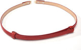 Jurkriem rood - Riem voor jurk - Tailleriem - Luxe Tailleriem - Ceintuur - Goud Kleurig - Riem voor Om De Taille/Middel - Omslag Riem - Dames Jurk Accessoire - Damesriem