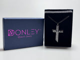 Donley - Zwarte Ketting - cross- kruis - jesus - cubaans - don - zilver - silver - jesus kruis - Bijbeltekst EPH 6.11 -ZWART
