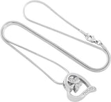 Donley - As ketting - urn ketting - crematie ketting - gedenkketting - urn - hart - dieren - ketting voor as - memorial ketting - ketting overledene - ketting voor gecremeerd as - Rouwsieraden - As hangers - As-hangers - persoonlijk gedenksieraden
