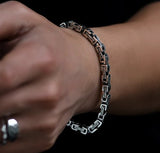 Donley HipHop armband 18 cm - Dragon mantra armband - draken Amulet - gothic armband