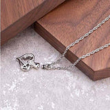Donley - As ketting - urn ketting - crematie ketting - urn - hart - dieren - ketting voor as - memorial ketting - ketting overledene - ketting voor gecremeerd as - Rouwsieraden - As hangers - As-hangers - Asketting - persoonlijk gedenksieraden