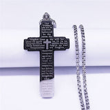 Donley - Ketting - cross- kruis - jesus - cubaans - don - Black - zwart - thy kingdom come - wide