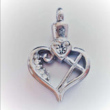 Donley - As ketting - urn ketting - crematie ketting - urn - hart - dieren - ketting voor as - memorial ketting - ketting overledene - ketting voor gecremeerd as - Rouwsieraden - As hangers - As-hangers - Asketting - persoonlijk gedenksieraden