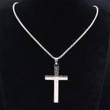 Donley - Ketting - cross- kruis - jesus - cubaans - don - Zilver - silver - small - thy kingdom come