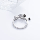 Donley - As ring - urn ring - crematie ring - gedenkring - urn - hart - dieren - ring voor as - memorial ring - ring overledene - ring voor gecremeerd as - Rouwsieraden - As hangers - As-hangers - Asring - persoonlijk gedenksieraden