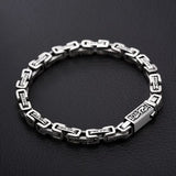 Donley HipHop armband 18 cm - Dragon mantra armband - draken Amulet - gothic armband