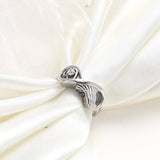 Donley - As ring - urn ring - crematie ring - gedenkring - urn - hart - dieren - ring voor as - memorial ring - ring overledene - ring voor gecremeerd as - Rouwsieraden - As hangers - As-hangers - Asring - persoonlijk gedenksieraden - Wing asring