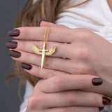 Donley Angel Wings Kruis Ketting - foto 2