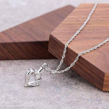 Donley - As ketting - urn ketting - crematie ketting - urn - hart - dieren - ketting voor as - memorial ketting - ketting overledene - ketting voor gecremeerd as - Rouwsieraden - As hangers - As-hangers - Asketting - persoonlijk gedenksieraden
