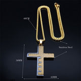 Donley - Ketting - cross- kruis - jesus - cubaans - don - goud - gold - thy kingdom come