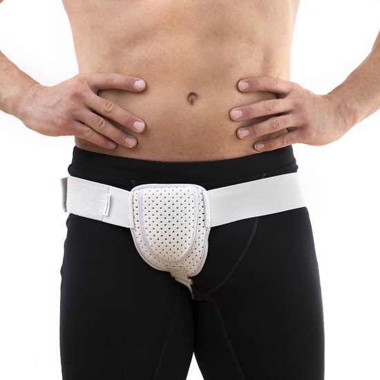 Liesbreukband - Liesbroek - Liesbreukband Man Rechts - Liesbreukband Man Links - Universeel - Verstelbaar - Zachte Voering