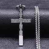 Donley - Ketting - cross- kruis - jesus - cubaans - don - Zilver - silver - small - thy kingdom come