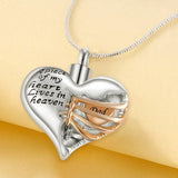 Donley - As ketting - urn ketting - crematie ketting - gedenkketting - urn - hart - dieren - ketting voor as - memorial ketting - ketting overledene - ketting voor gecremeerd as - Rouwsieraden - As hangers - As-hangers - persoonlijk gedenksieraden