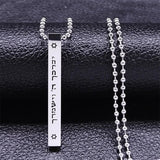Donley Mezuzah Ketting - Ster van David - 60 cm