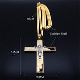 Donley - Ketting - cross- kruis - jesus - cubaans - don - zilver - silver - jesus kruis - Goud - Cubaanse ketting jesus - heilige ketting - geloof ketting - christelijke ketting - Jesus Christus