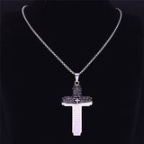 Donley - Ketting - cross- kruis - jesus - cubaans - don - zilver - silver - thy kingdom come - wide
