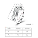 Donley - As ring - urn ring - crematie ring - gedenkring - urn - hart - dieren - ring voor as - memorial ring - ring overledene - ring voor gecremeerd as - Rouwsieraden - As hangers - As-hangers - Asring - persoonlijk gedenksieraden - Wing asring