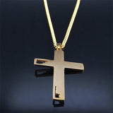 Donley - Ketting - cross- kruis - jesus - cubaans - don - zilver - silver - jesus kruis - Goud - Cubaanse ketting jesus - heilige ketting - geloof ketting - christelijke ketting - Jesus Christus