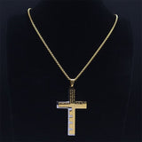 Donley - Ketting - cross- kruis - jesus - cubaans - don - goud - gold - thy kingdom come
