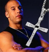 Donley - jesus kruis - gelovig kruis - Ketting - cross- kruis - jesus - cubaans - don - zilver - silver - jesus kruis - Bijbeltekst - kruis Fast & Furious - Dominic Toretto kruis - Vin Diesel - Crystal Jesus ketting - Dominic Toretto ketting
