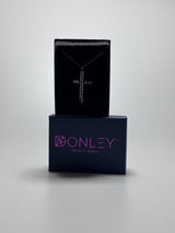 Donley - Zwarte Ketting - cross- kruis - jesus - cubaans - don - zilver - silver - jesus kruis - Bijbeltekst EPH 6.11 -ZWART
