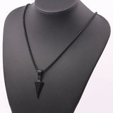 Donley Holy Arrow Speerpunt Ketting - Zwart - 55 cm